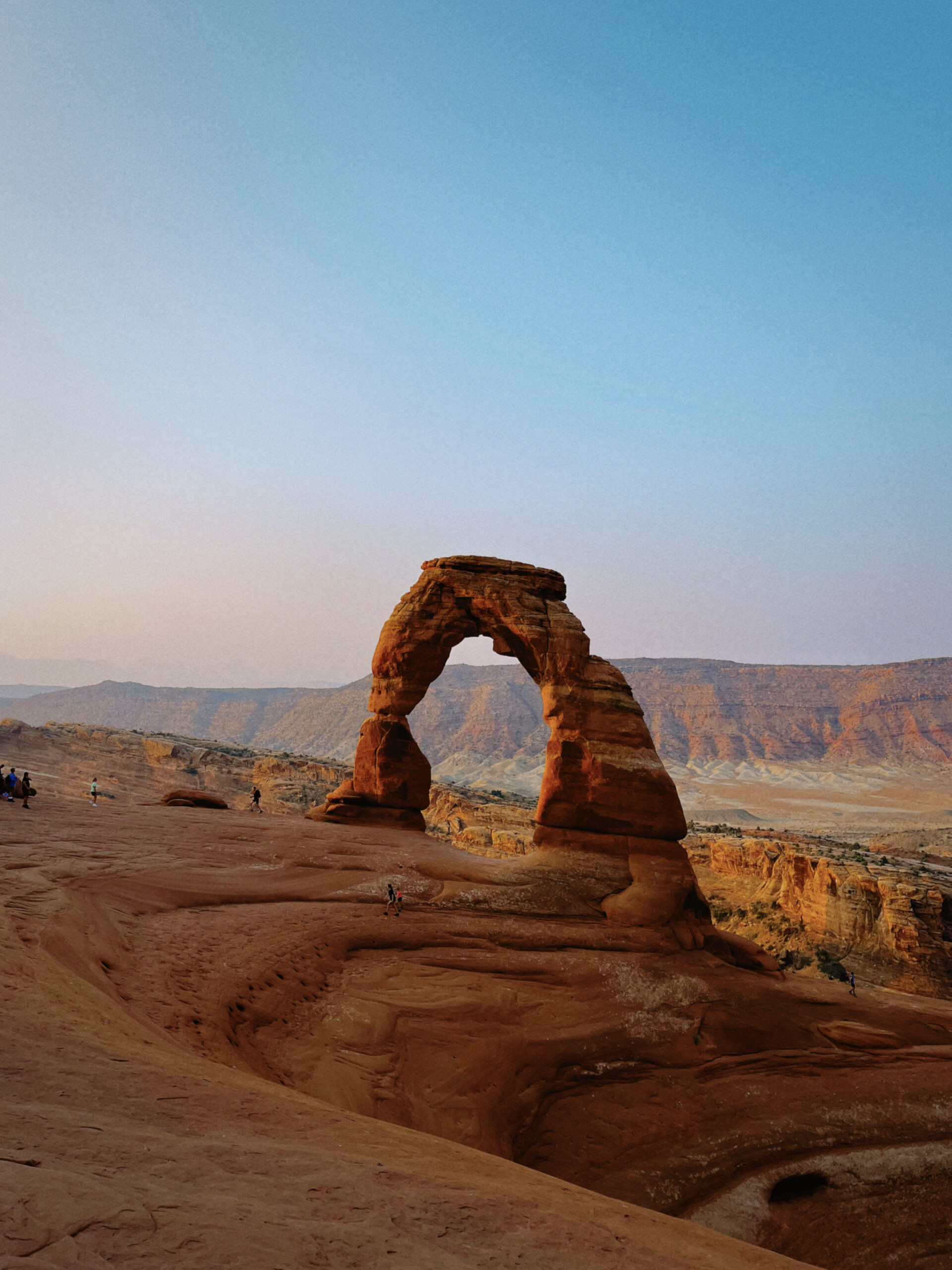 delicate arch in arches national park