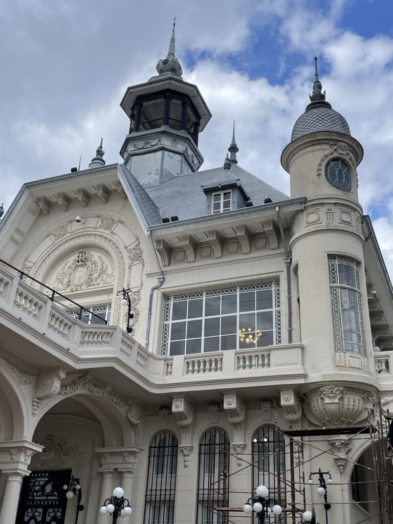 Stunning palace architecture of the rowing club near Tigre